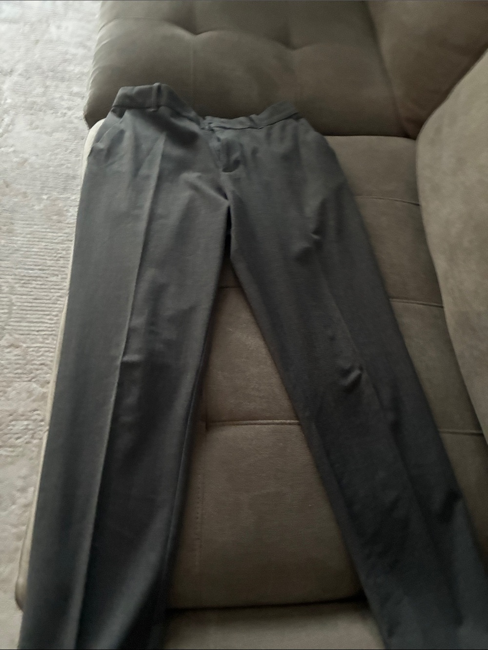 Bundle of 2 pairs Calvin Klein kids grey Dress Pants - Classic Tailored Fit